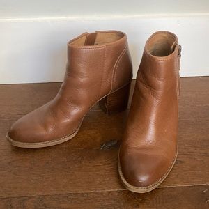 Sofft Brown Leather Ankle boots 7.5